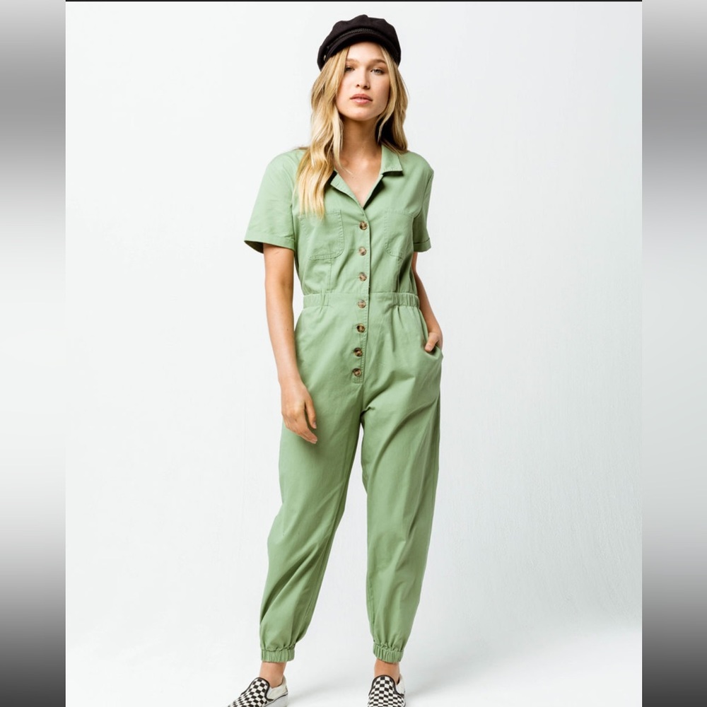 New Know One Cares Boiler Jumpsuit